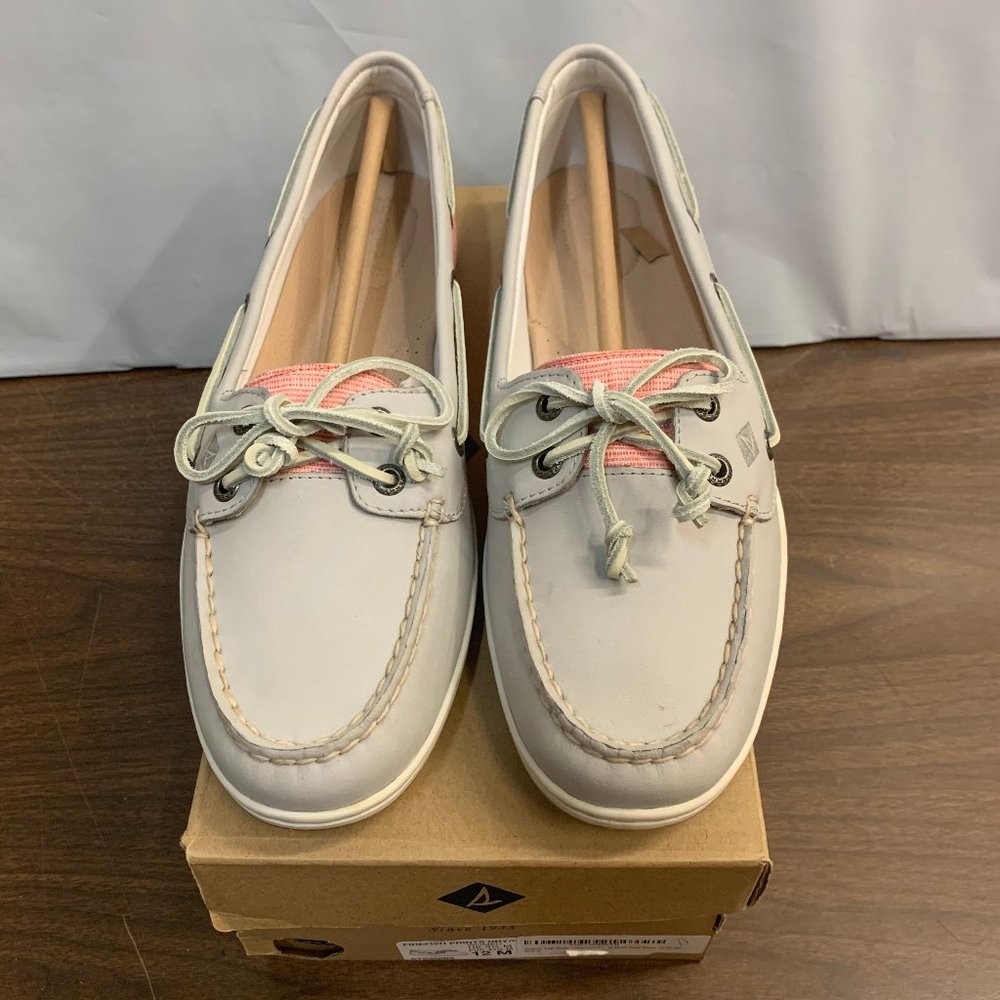 Womens Sperry Firefish Prints Grey Coral STS95663